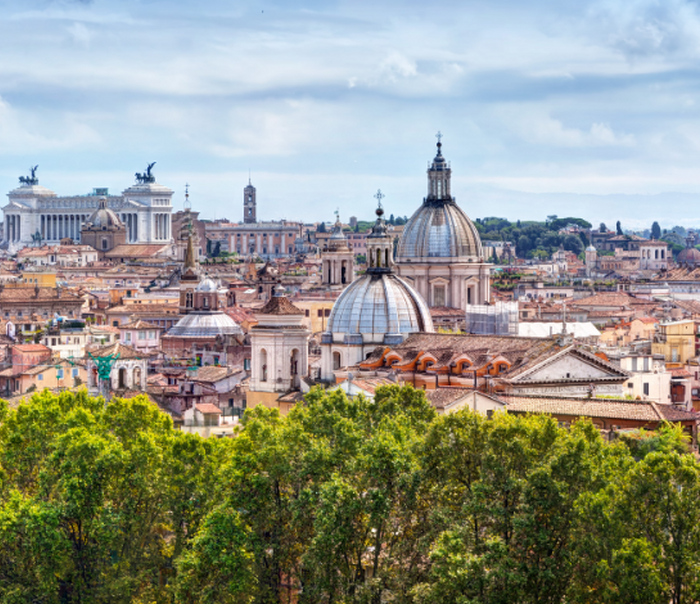 Roma, panoramic tour
