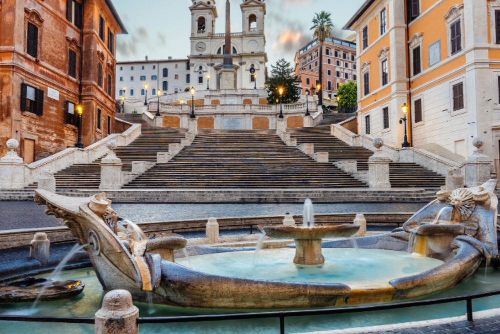 Panoramic Tour - Spanish Steps